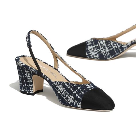 tweed shoes chanel|chanel slingback price euro.